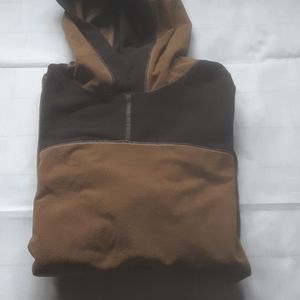 Men's Rei 2-Toned Brown Hoodie L